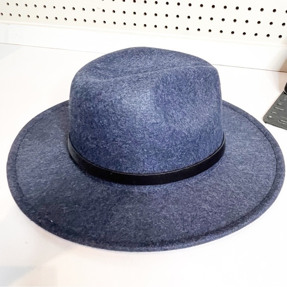 Wide Brim Fedora Belt Men Women Vintage Hats - Picture 2 of 3